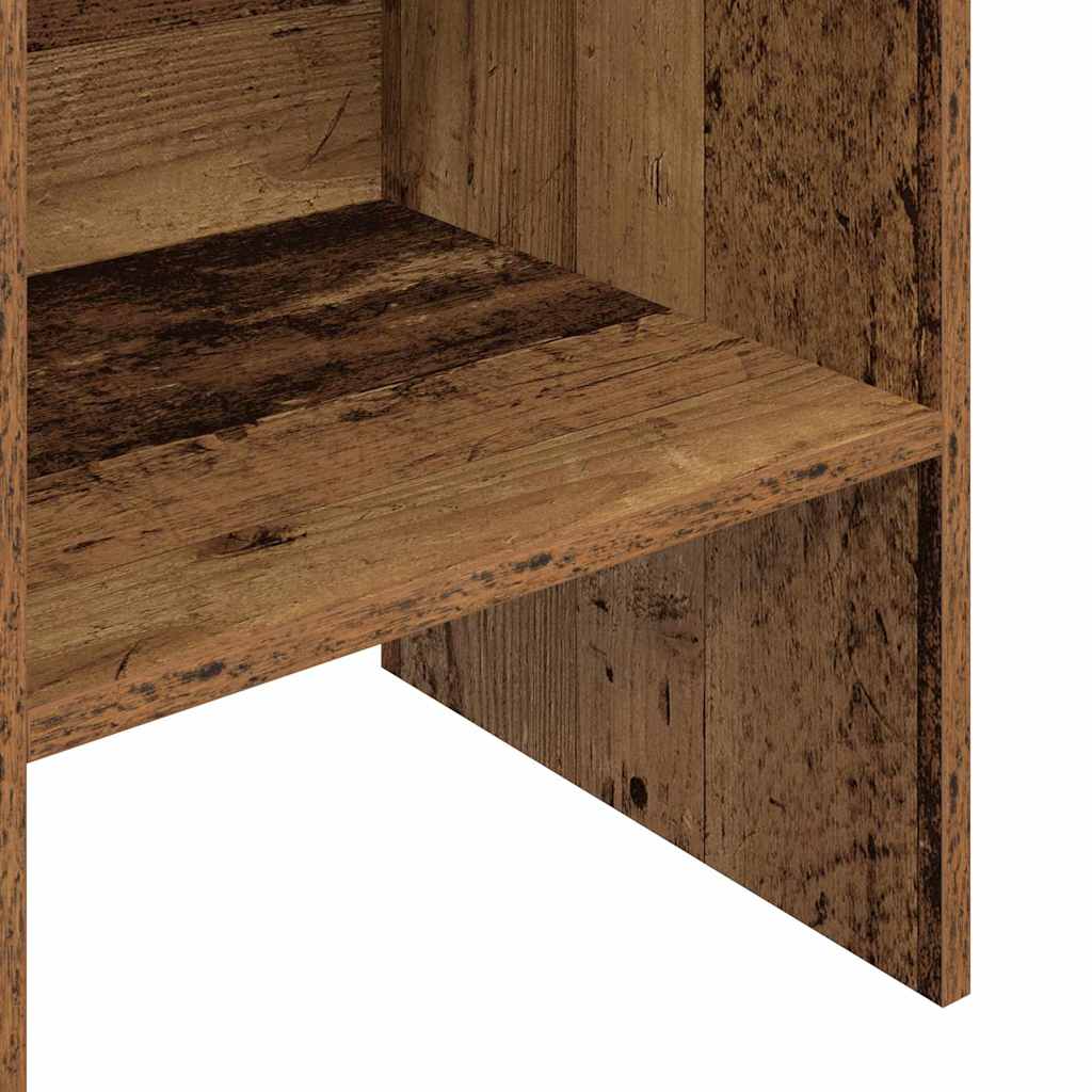 Bücherregal Weiß 40x35x180 cm Holzwerkstoff