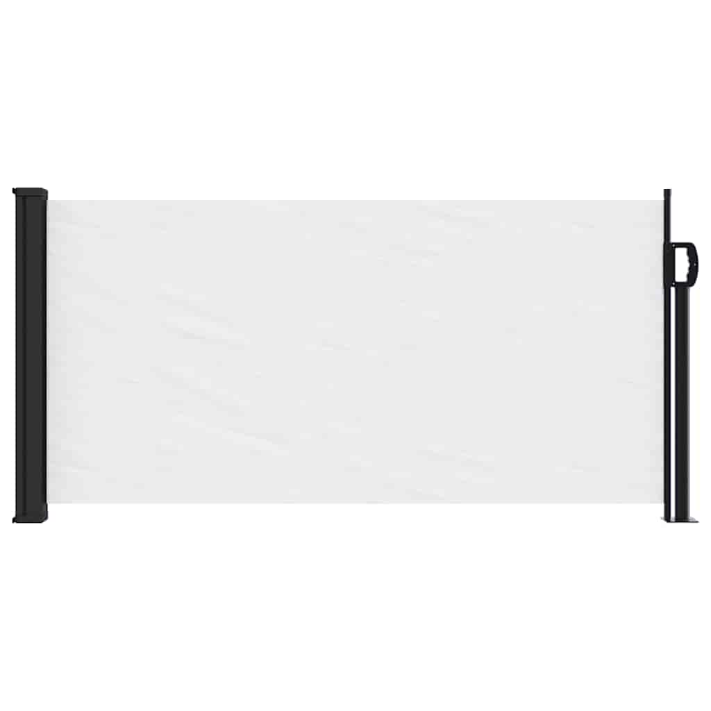 Seitenmarkise Ausziehbar Schwarz 100x300 cm