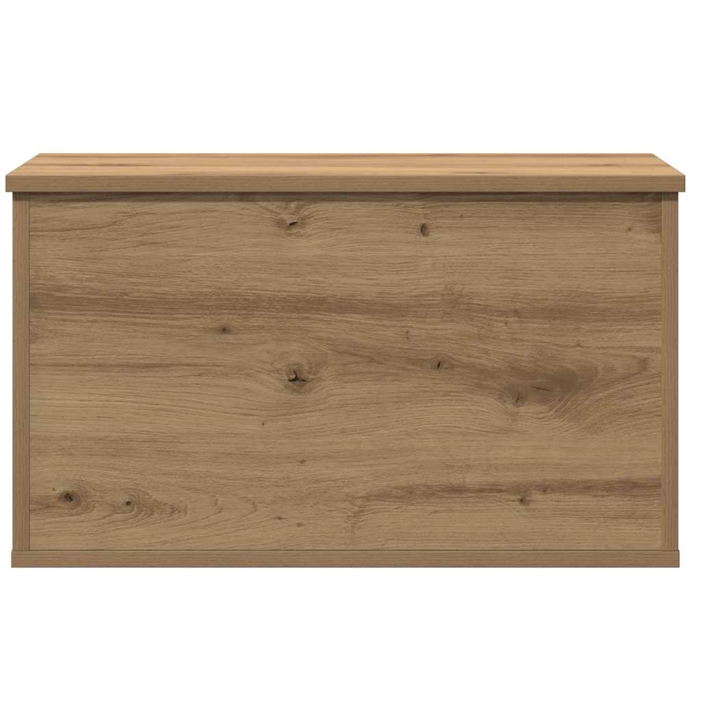Aufbewahrungstruhe Weiß 84x42x46 cm Holzwerkstoff