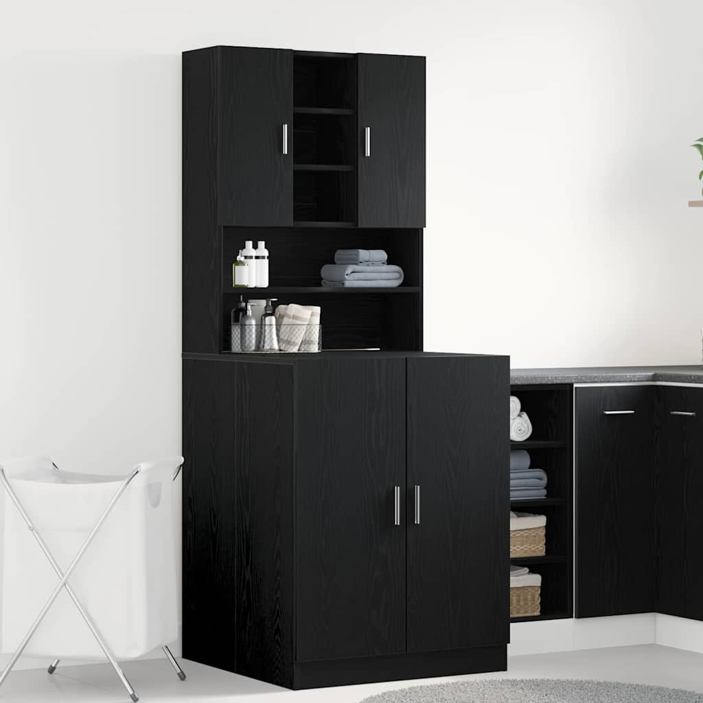 Waschmaschinenschrank Weiß