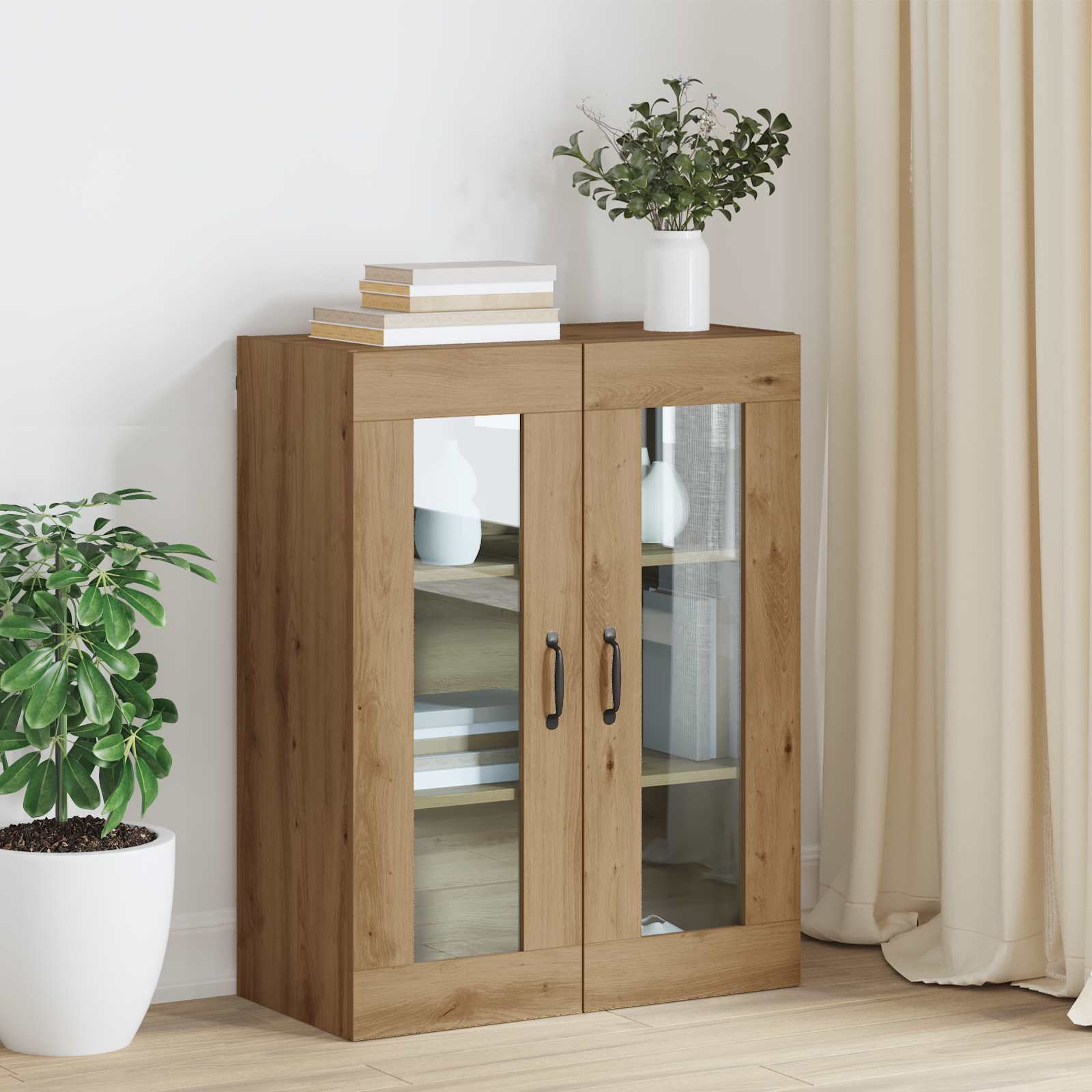 Hängeschrank Weiß 69,5x34x90 cm