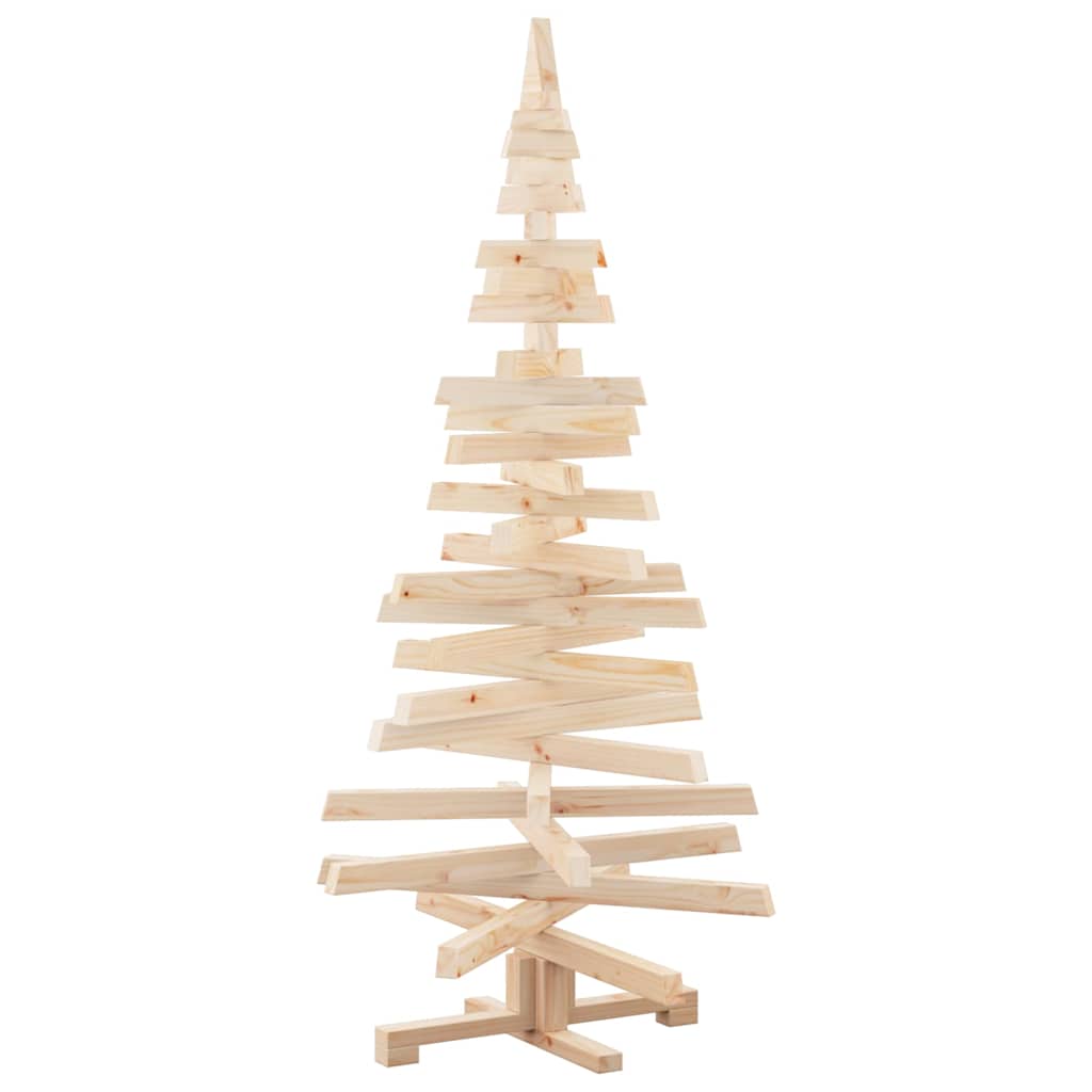 Weihnachtsbäume mit Ständer Natur 60 cm Massivholz Kiefer