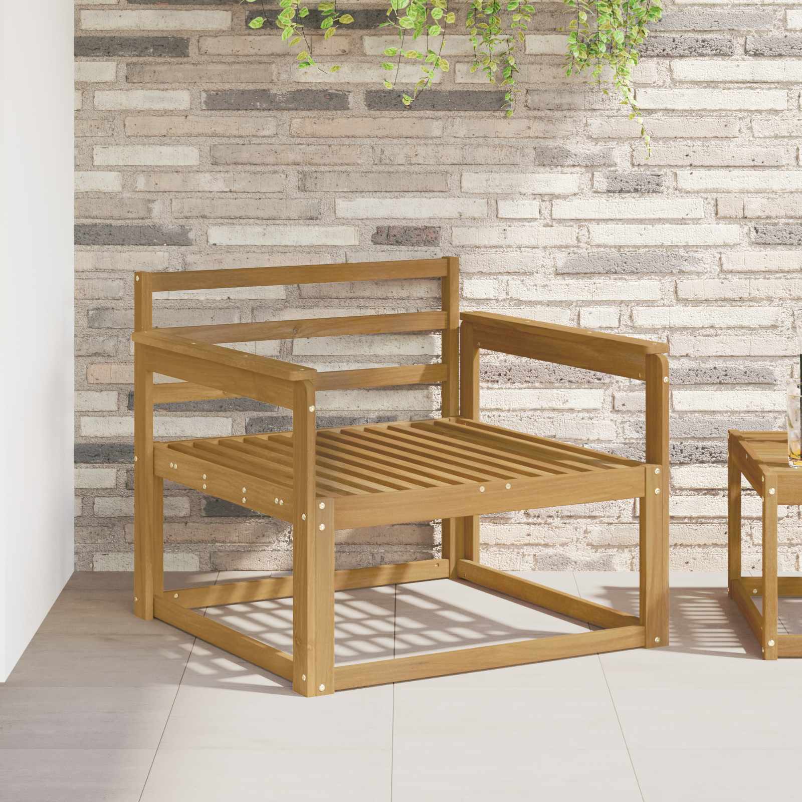 Outdoor Mittelsofa Natur