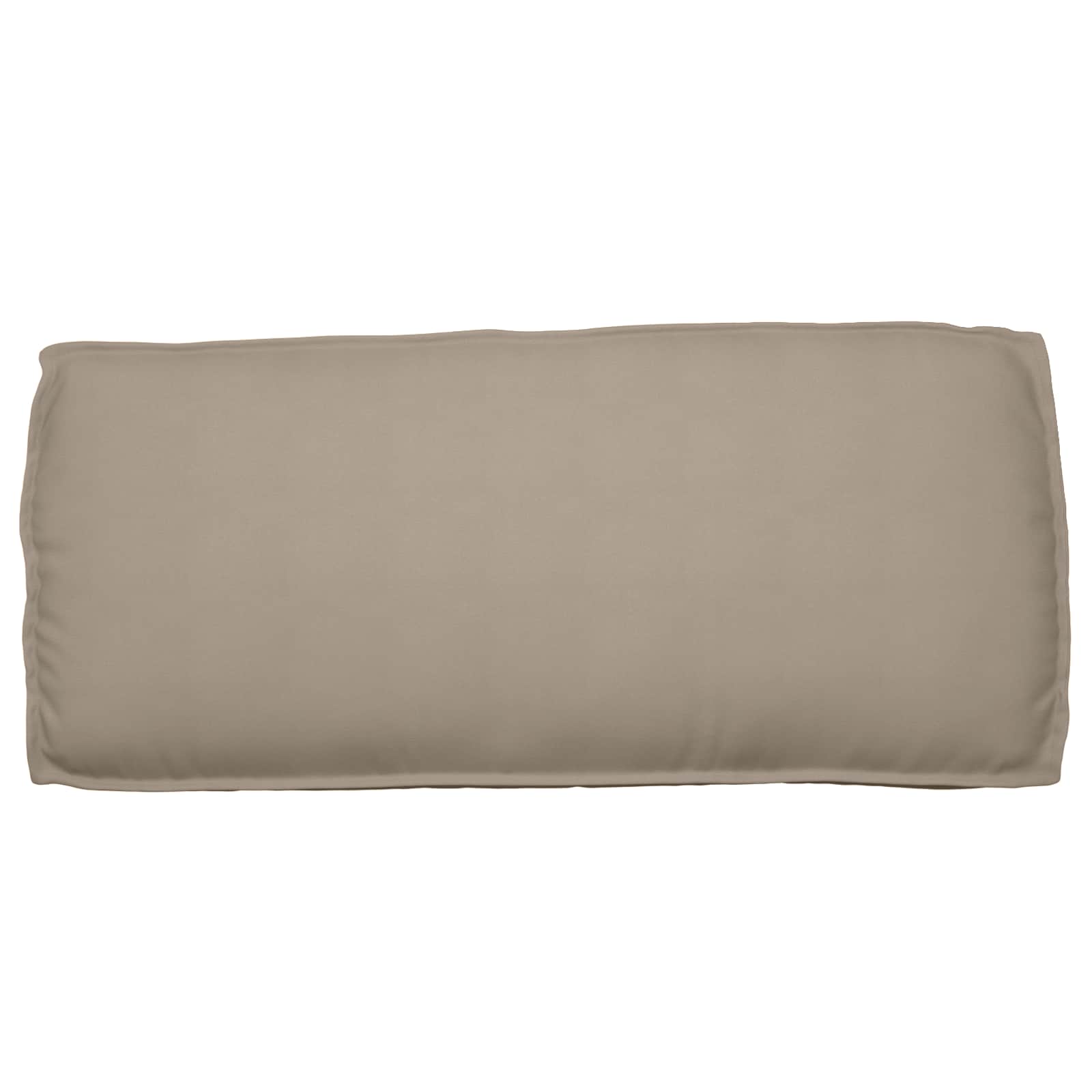 Kissen Anthrazit 120 x 50 x 12 cm Oxford-Stoff