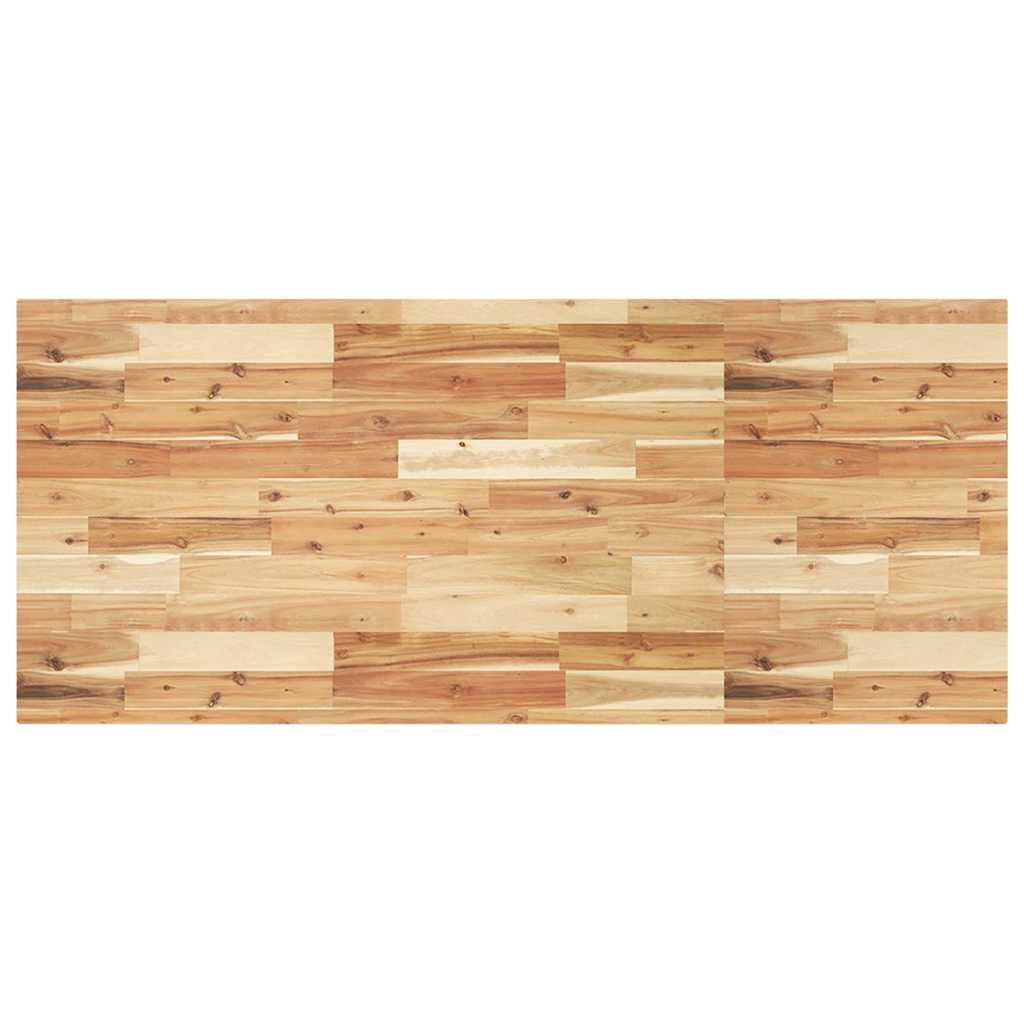 Schreibtischplatte Unbehandelt 60x50x2 cm Massivholz Akazie