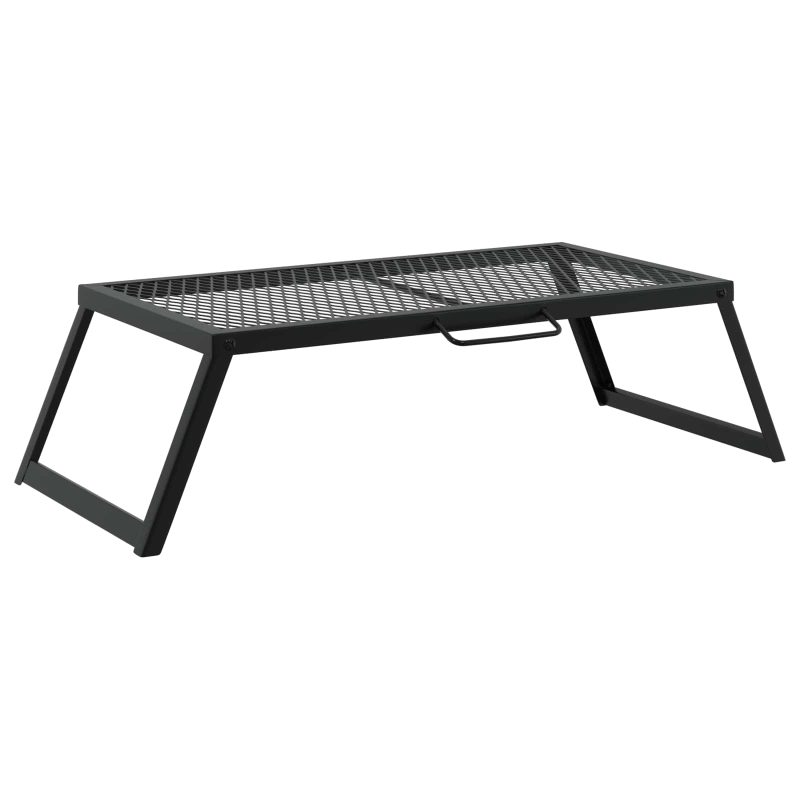 Faltbarer Campinggrill Schwarz 58 x 31 x 2 cm Legierter Stahl
