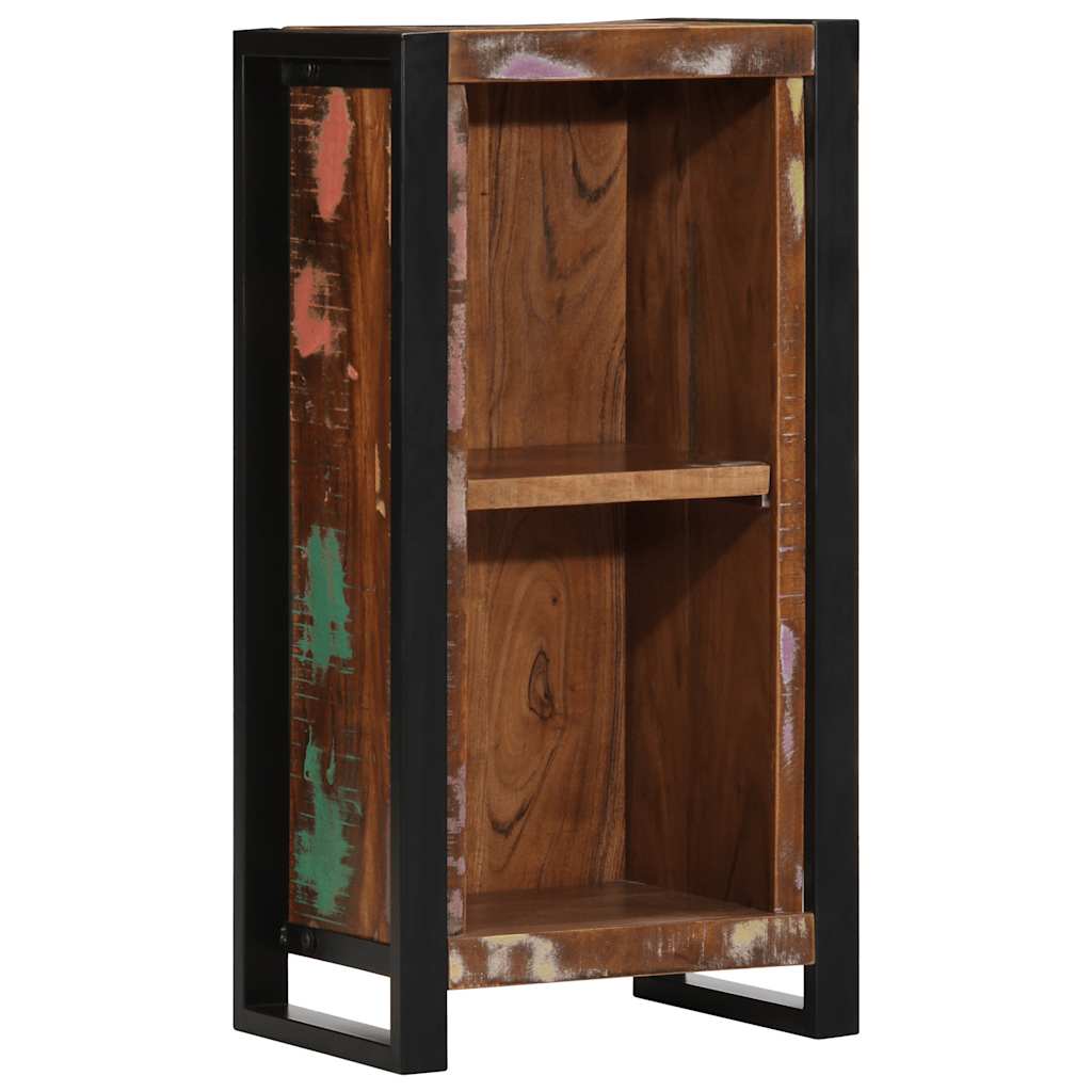 Nachttisch mit Regal Braun 40 x 30 x 80 cm Massivholz Mango