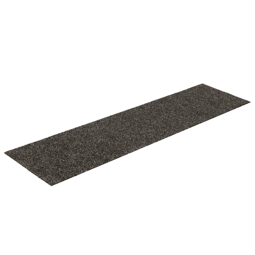 Stufenmatten Selbstklebend 15 Stk. 60x25 cm Hellbraun Rechteckig