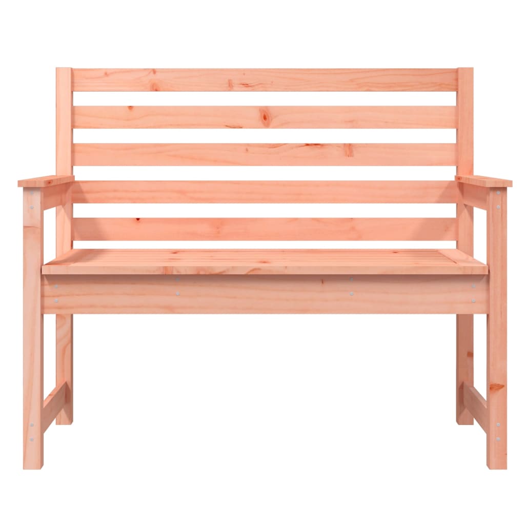 Gartenbank Grau 109x48x91,5 cm Massivholz Kiefer