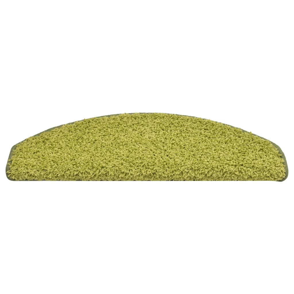 Stufenmatten 15 Stk. 56x17x3 cm Grau Halbrund