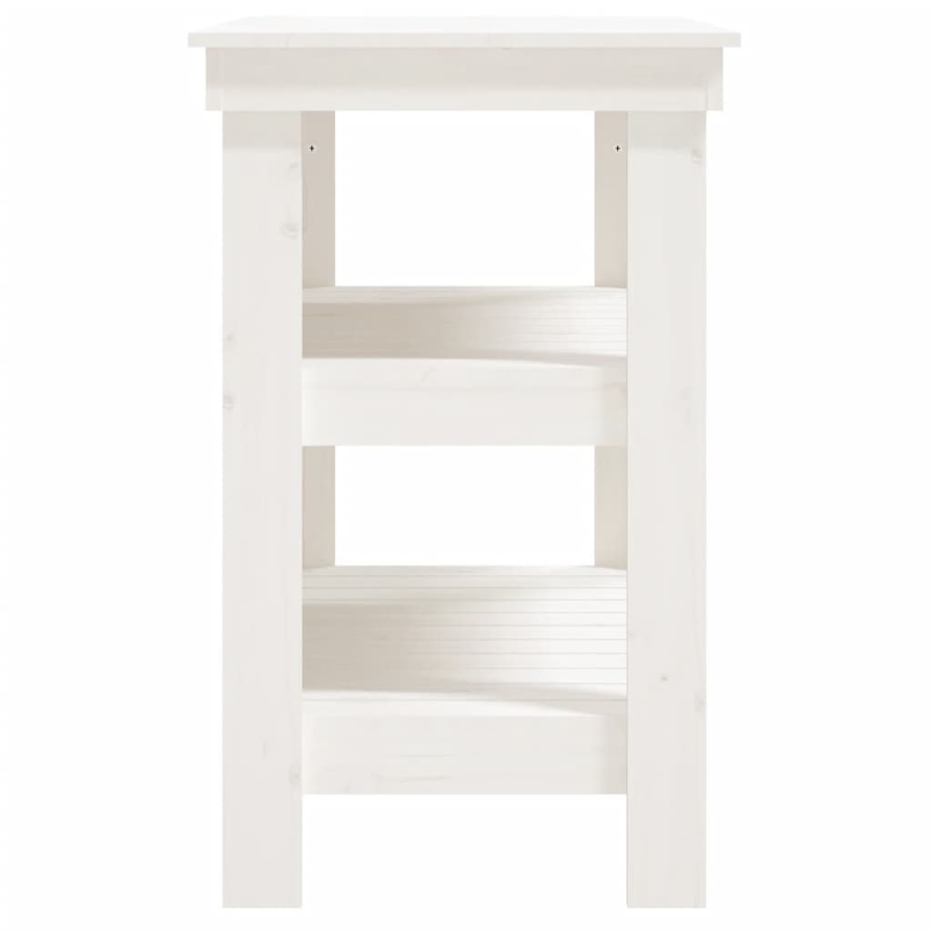 Werkbank 78,5x50x80 cm Massivholz Kiefer