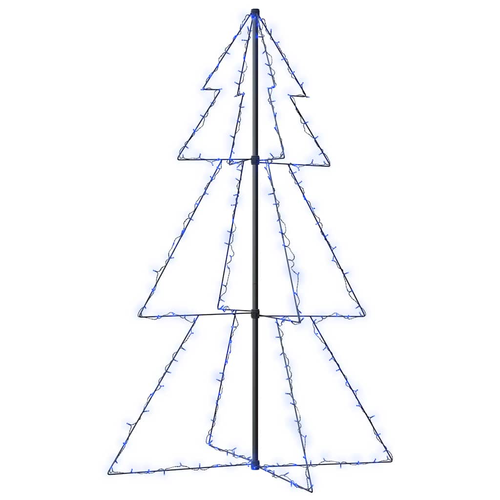 Weihnachtsbaum in Kegelform 160 LEDs Indoor & Outdoor 78x120 cm