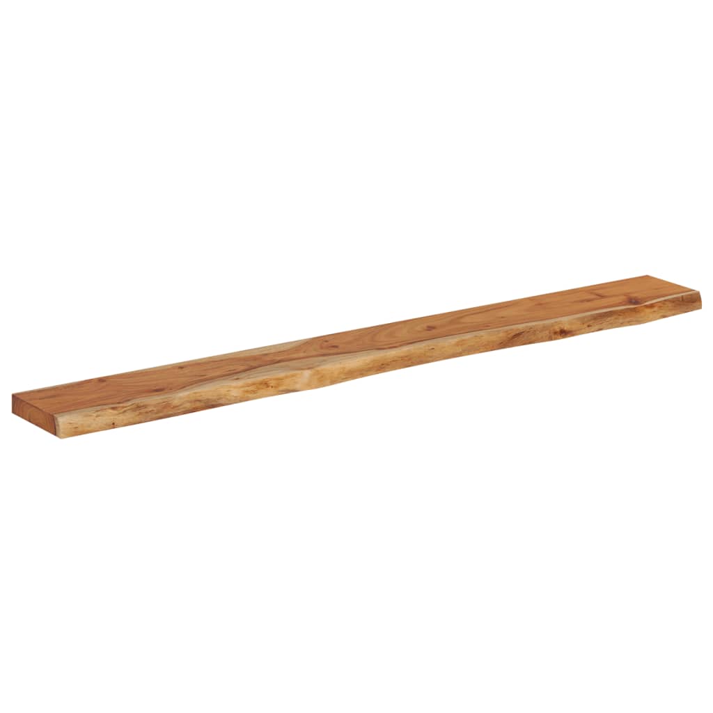Wandregal 40x20x2,5 cm Rechteckig Massivholz Akazie Baumkante