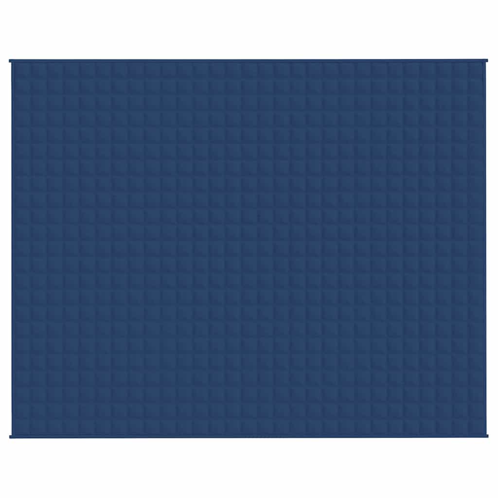 Gewichtsdecke Grau 122x183 cm 5 kg Stoff
