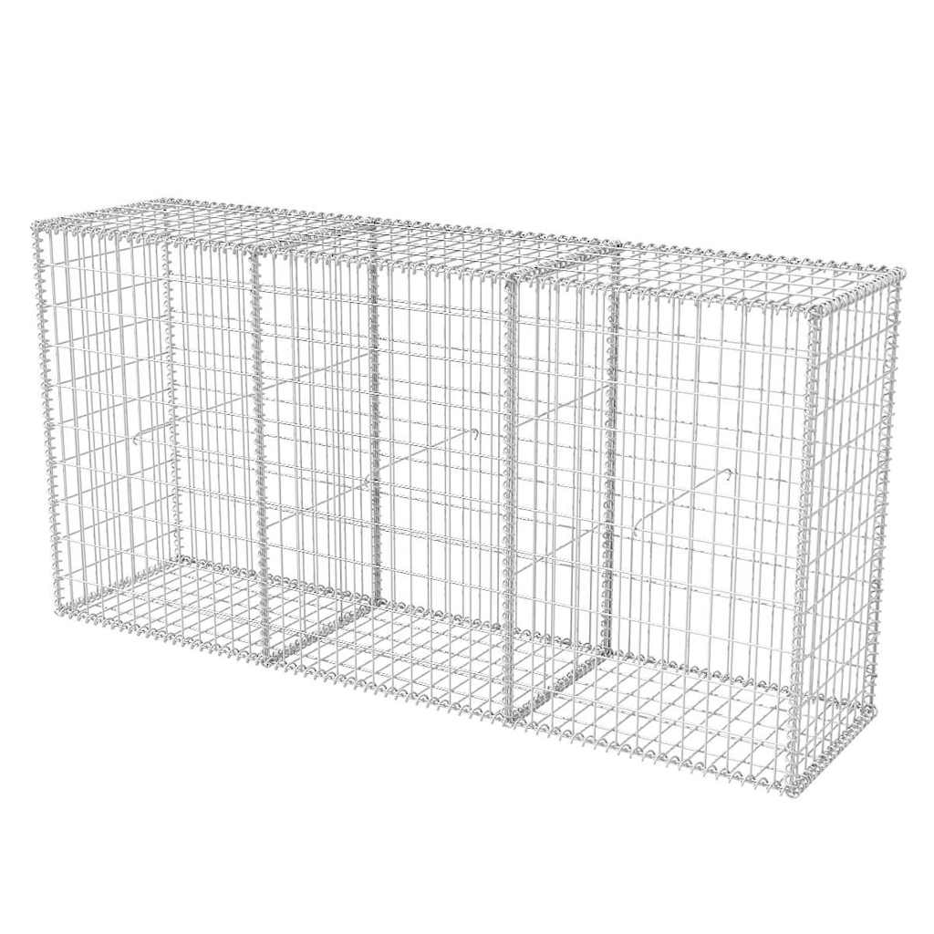 Gabionenkorb Stahl 200×30×100 cm