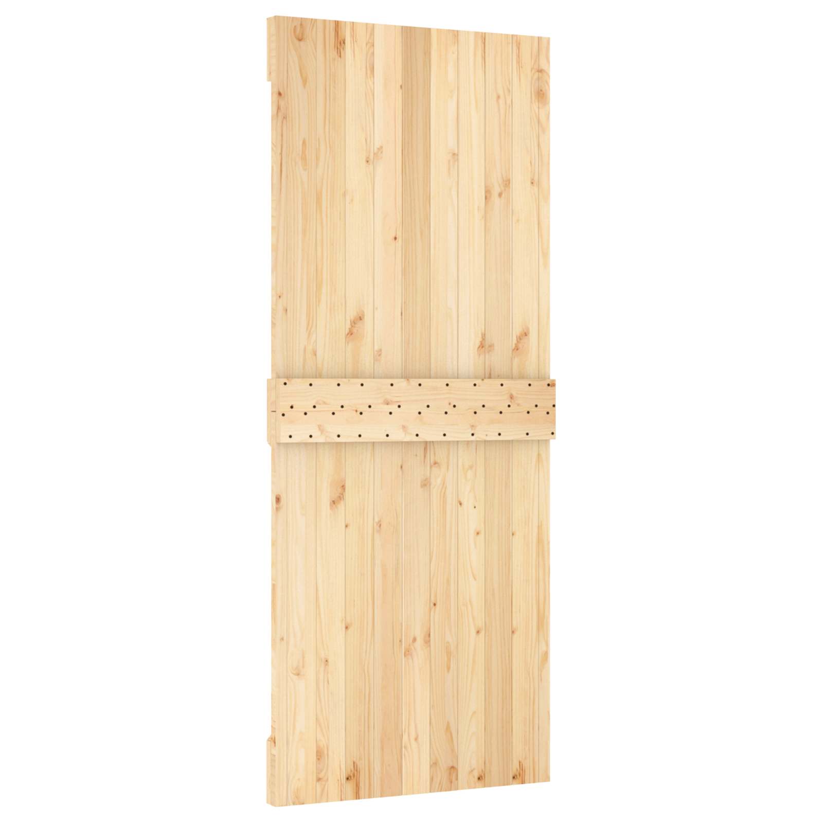 Tür NARVIK Natur 80 x 210 cm Massivkiefer