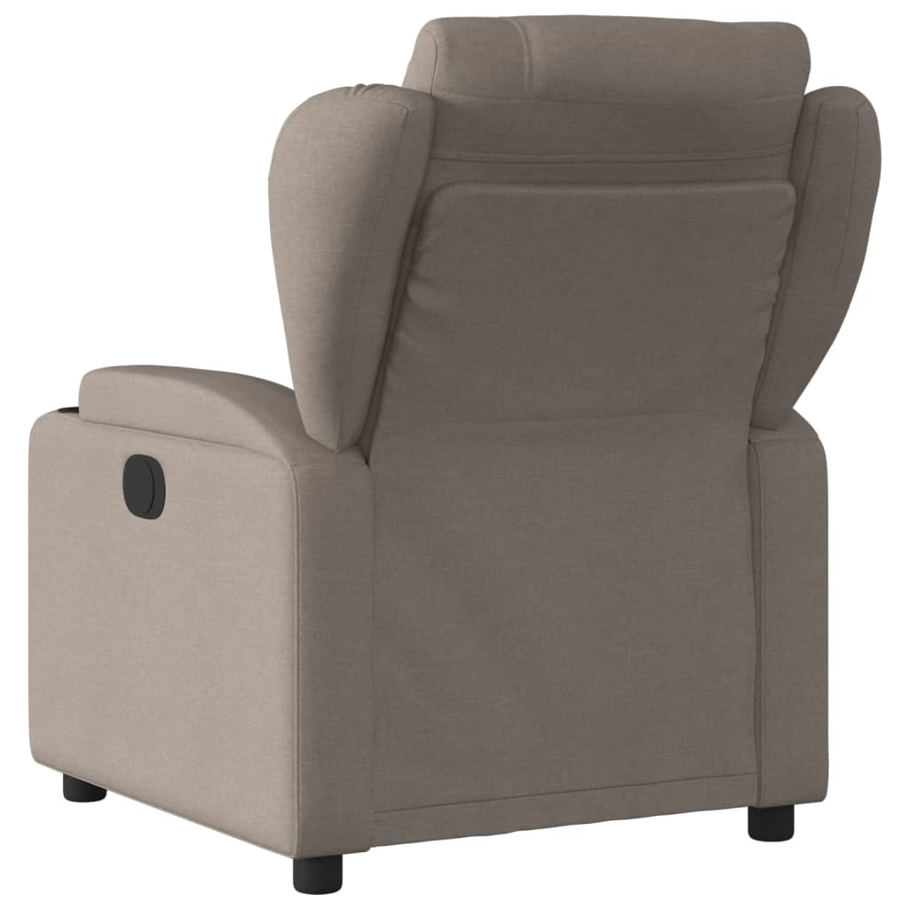 Relaxsessel Elektrisch Hellgrau Stoff