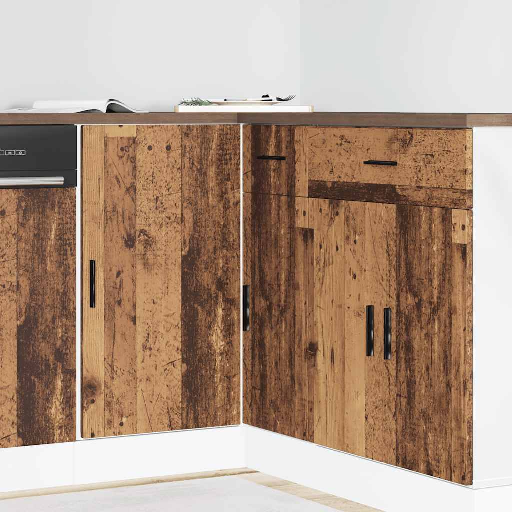 Unterschrank Lyon Weiß 60x46x81,5 cm Holzwerkstoff