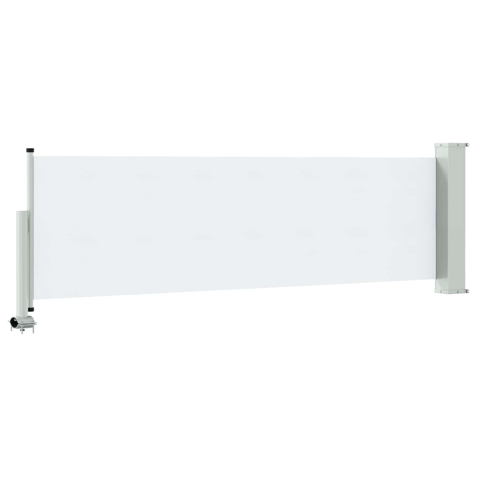 Seitenmarkise 60 x 300 cm 100% Polyester Eisen Stahl