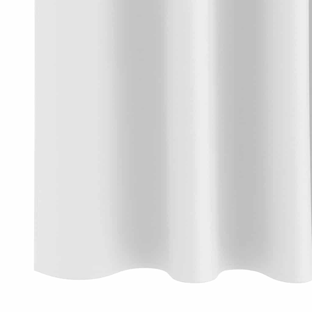 Verdunkelungs-Vorhänge mit Ringen 2 pcs Beige 140 x 140 cm