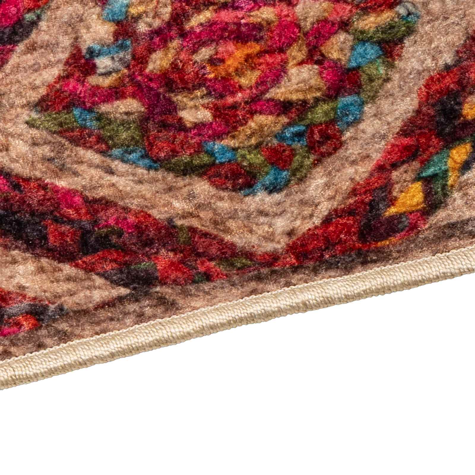 Teppich Waschbar Mehrfarbig 160x230 cm