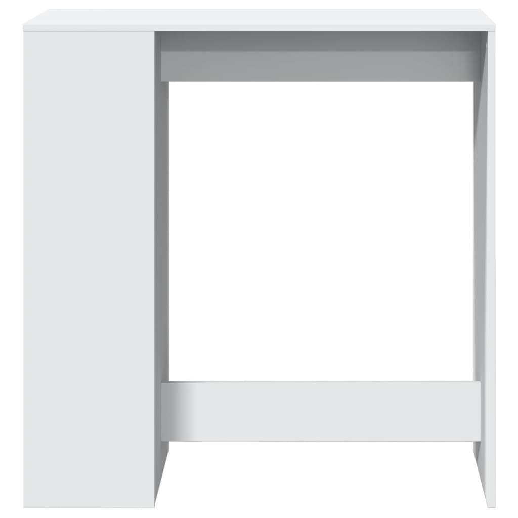 Bartisch Schwarz Eichen-Optik 101 x 40 x 103,5 cm Holzwerkstoff