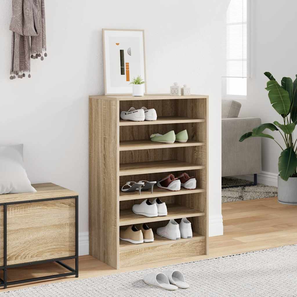 Schuhschrank Weiß 60x35x70 cm Holzwerkstoff