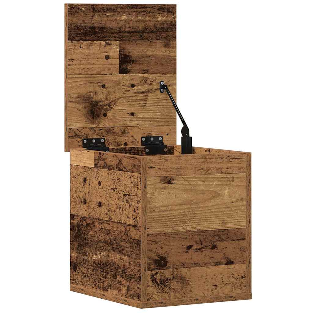 Aufbewahrungstruhe Weiß 84x42x46 cm Holzwerkstoff