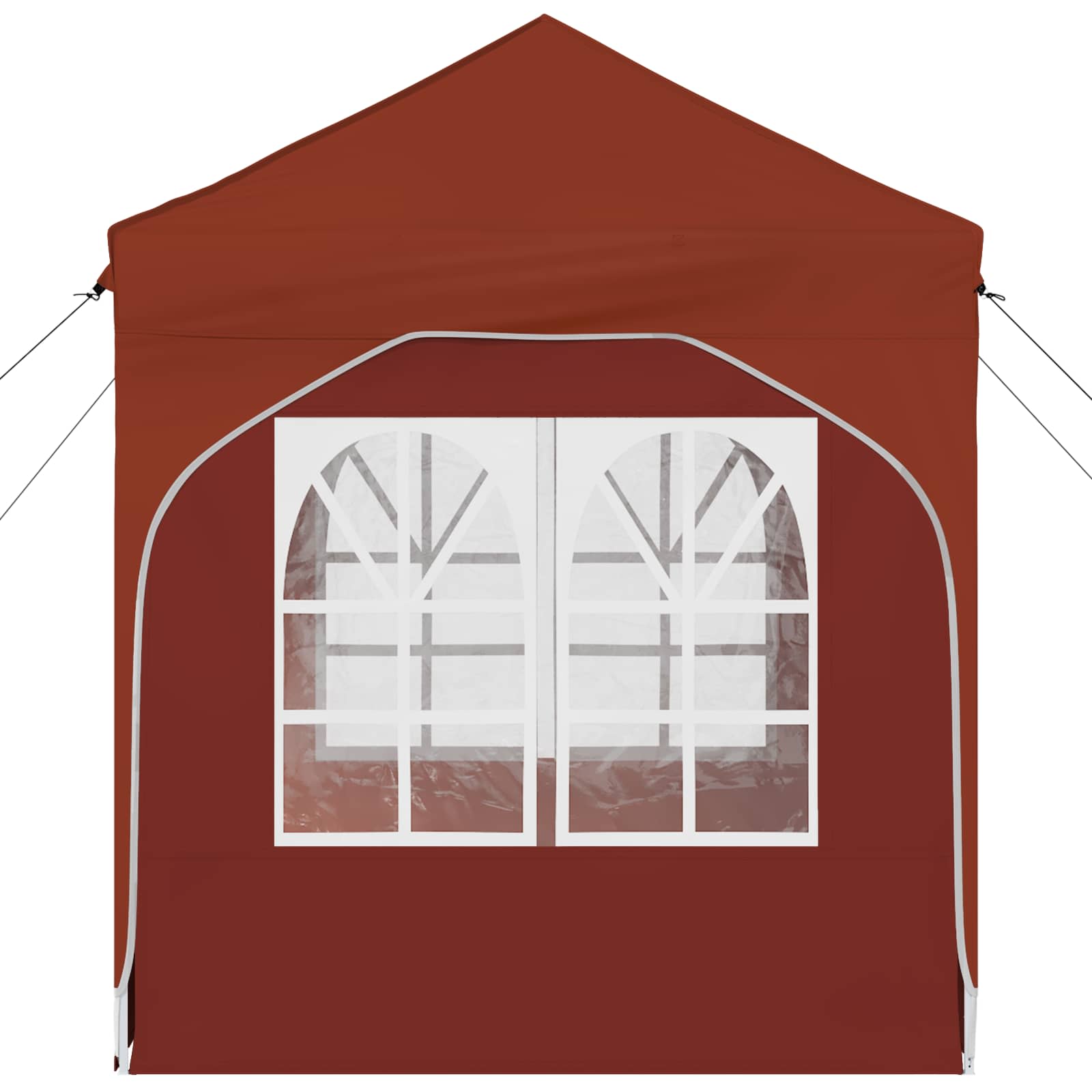 Pop-up Partyzelt 194 x 194 x 245 cm Creme