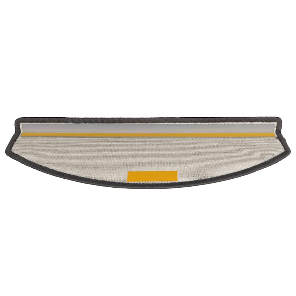 Stufenmatten 15 Stk. 56x17x3 cm Anthrazit Halbrund