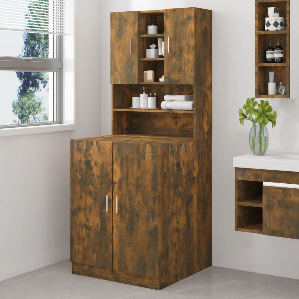 Waschmaschinenschrank Weiß