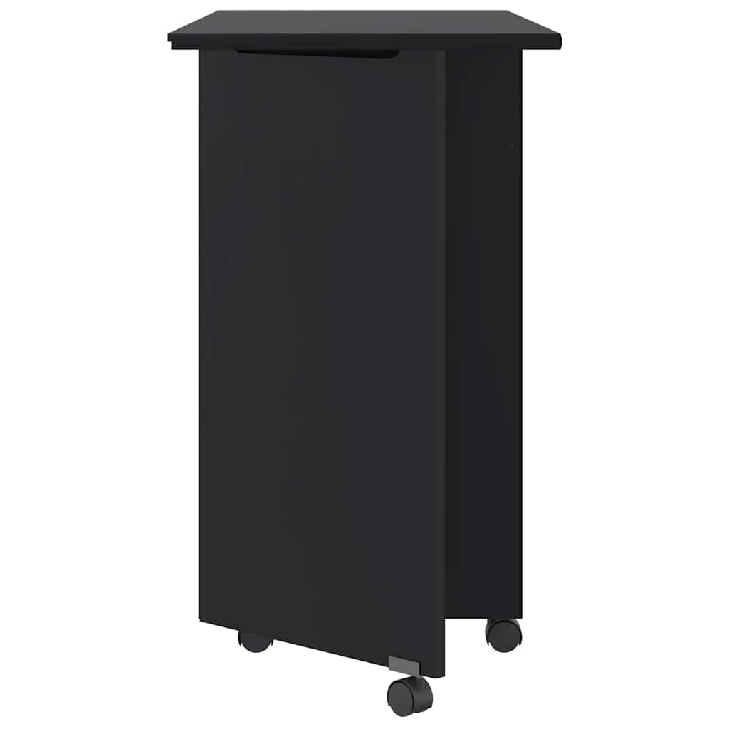 Rollschrank mit Schreibtisch MOSS Honigbraun Massivholz Kiefer