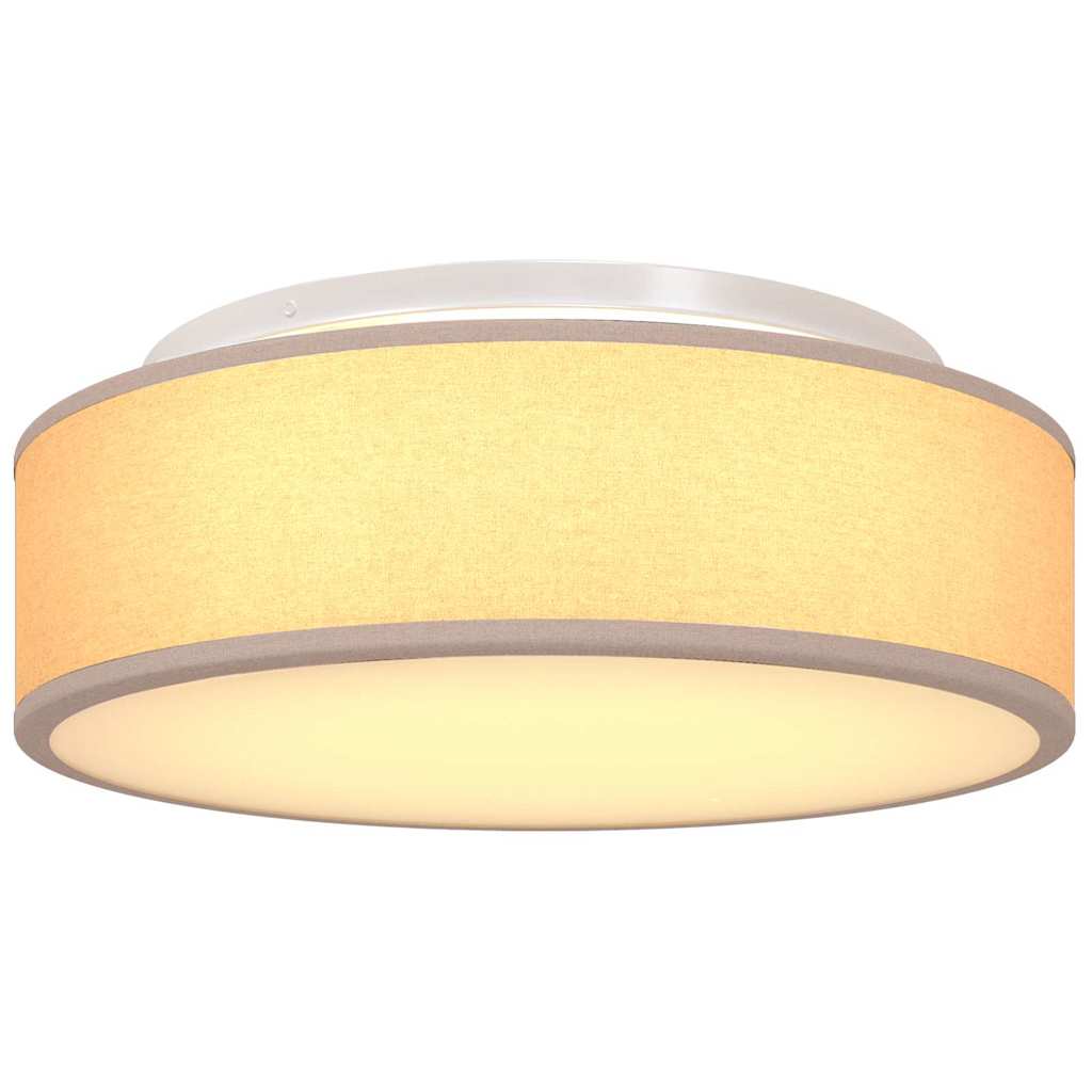 Deckenlampe mit Strahlern Schwarz 30 x 30 x 13,5 cm Stoff