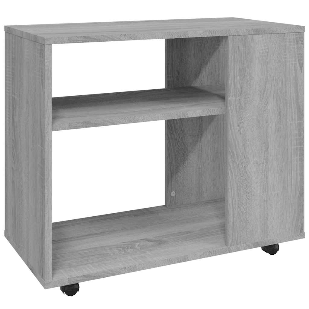Beistelltisch Weiß 70x35x55 cm Holzwerkstoff