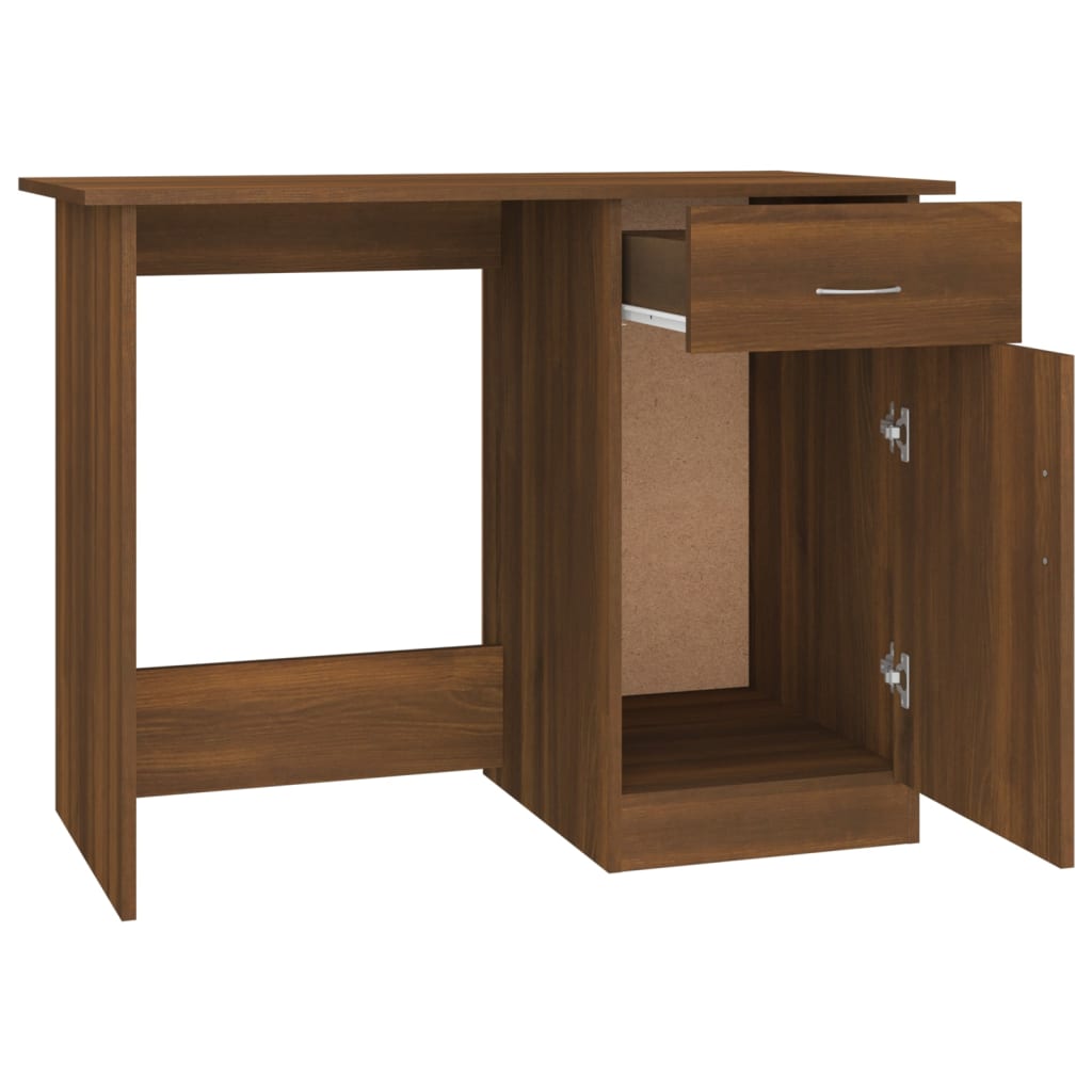 Schreibtisch Weiß 100×50×76 cm Holzwerkstoff