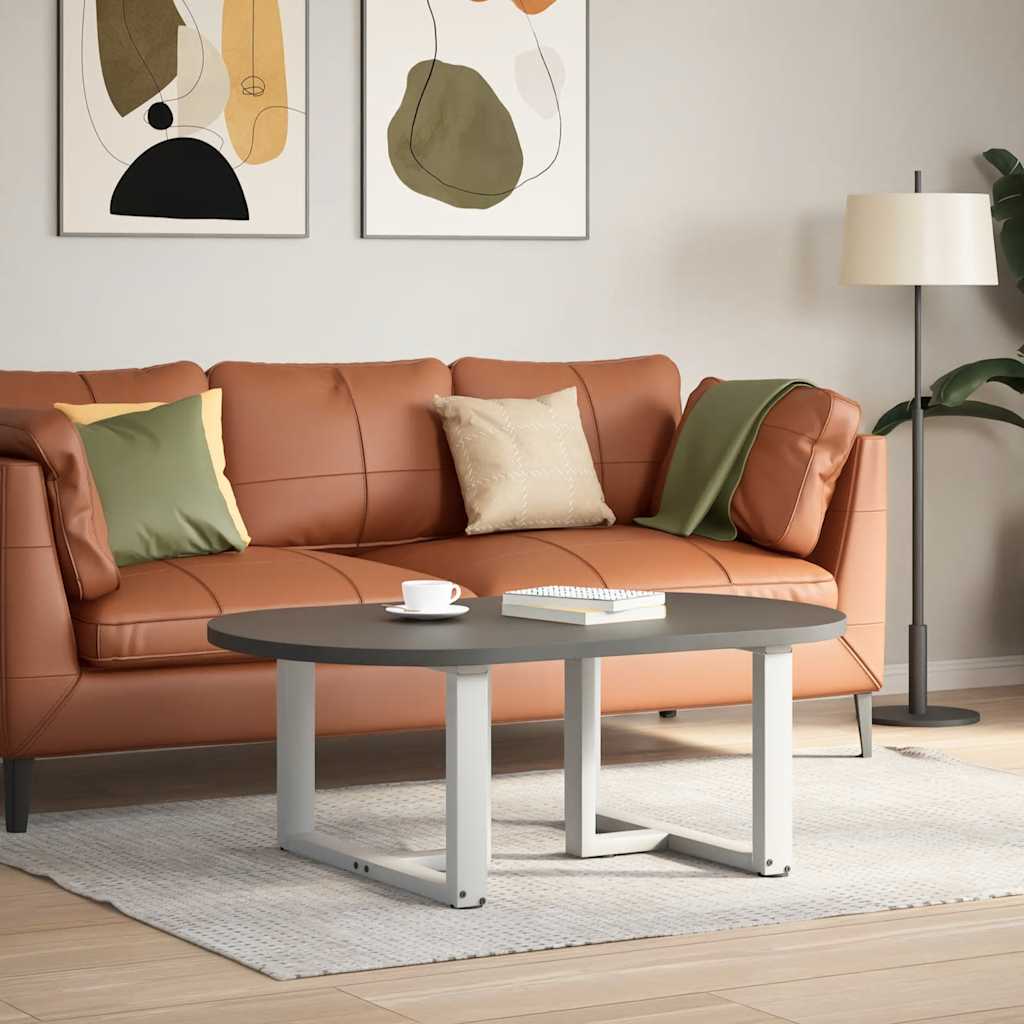Couchtischbeine T-Form 2 Stk. Schwarz 30x25x(30-31) cm Stahl