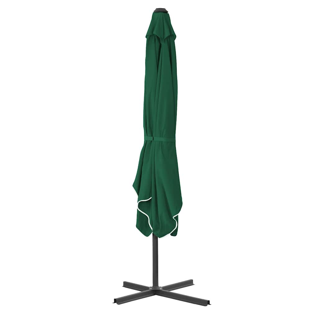 Sonnenschirm mit Stahl-Mast 250x250x230 cm Bordeauxrot