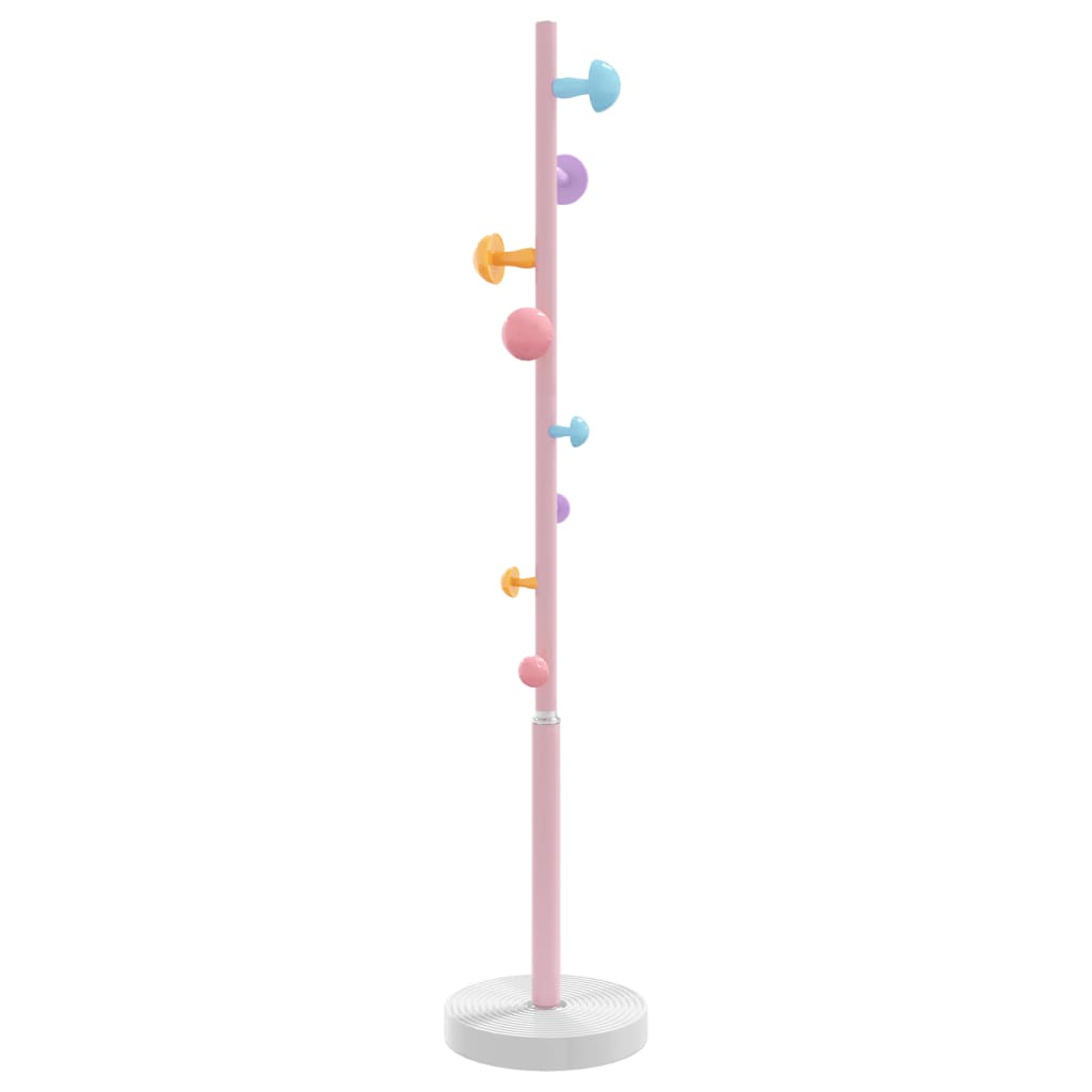 Garderobenständer Weiß 172 cm Pulverbeschichtetes Eisen