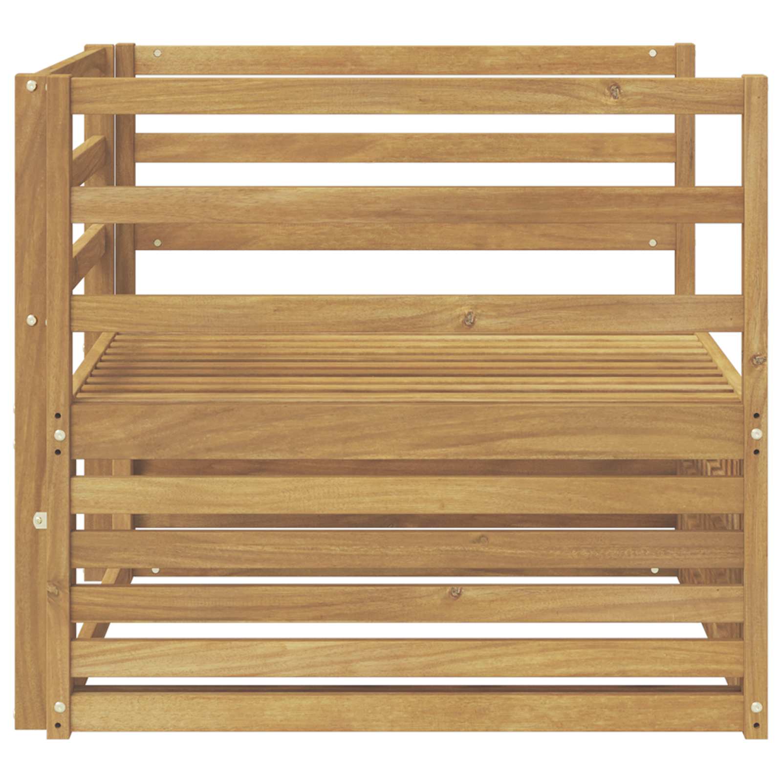 2 Stück Outdoor-Sofa Natur