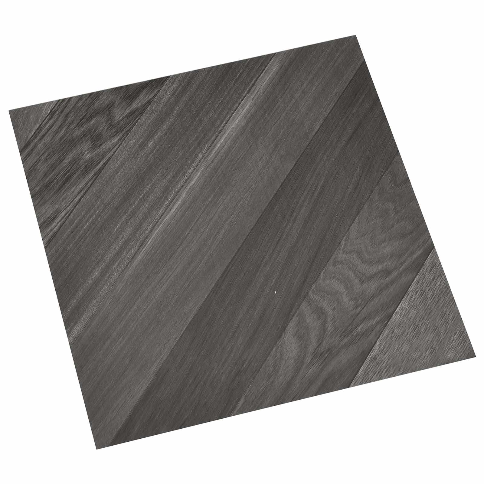 Bodenplanken 55 pcs Schwarz 5,11 m² PVC