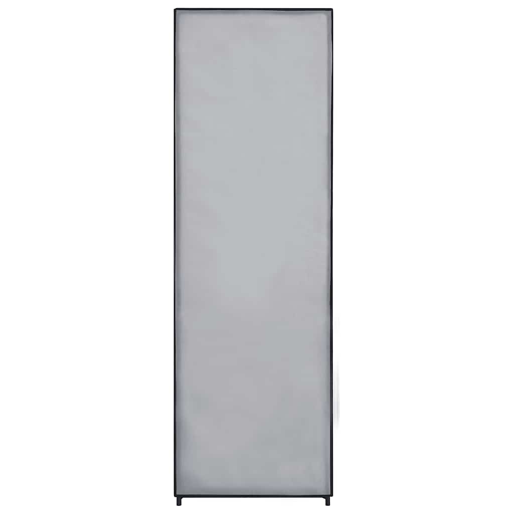 Kleiderschrank Schwarz 87 x 49 x 159 cm Stoff