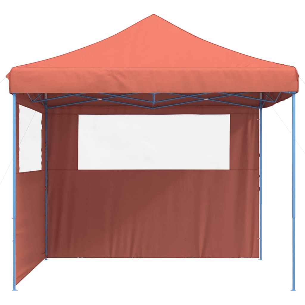 Partyzelt Faltbar Pop-Up Schwarz 292x292x315 cm