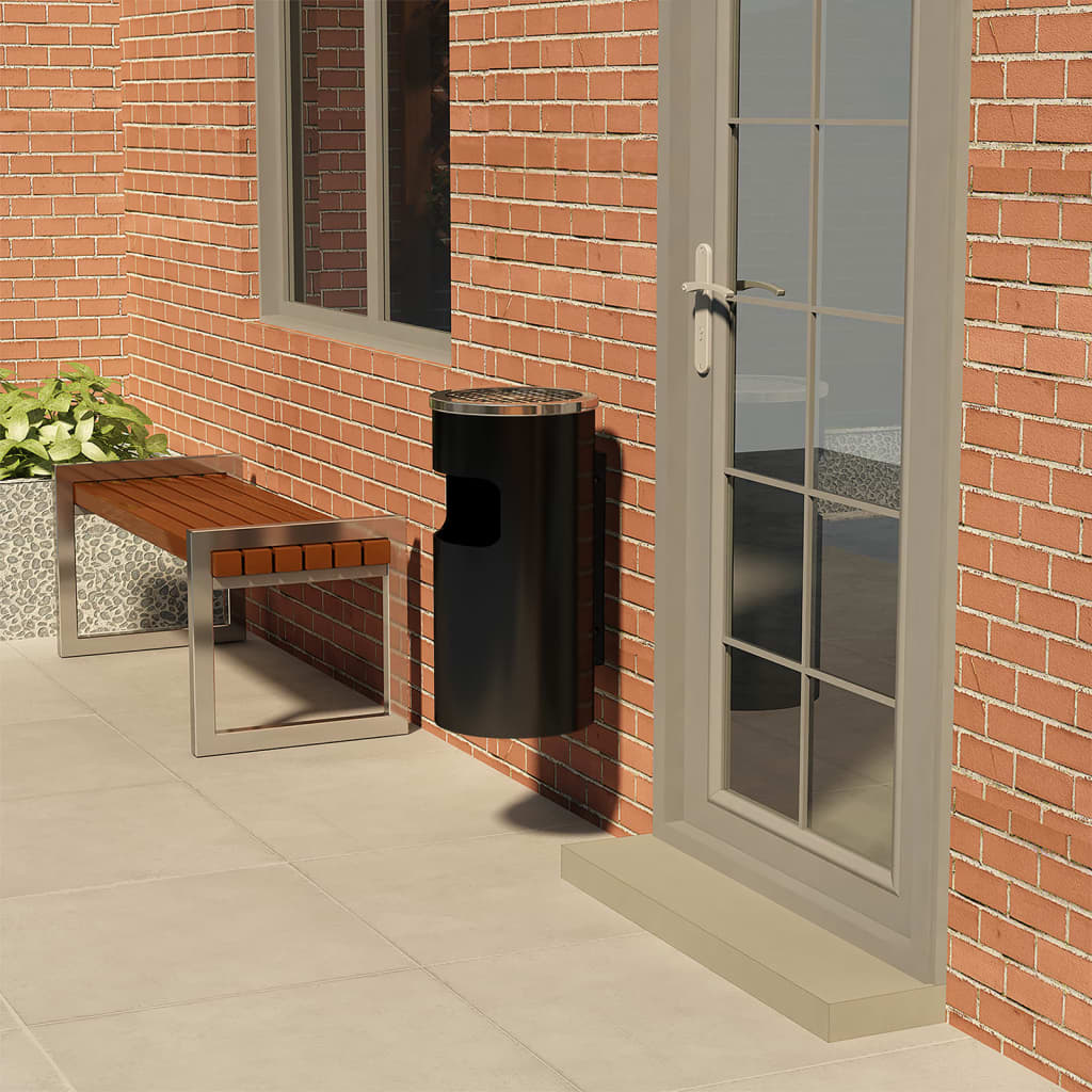 Wandaschenbecher Edelstahl 26 L