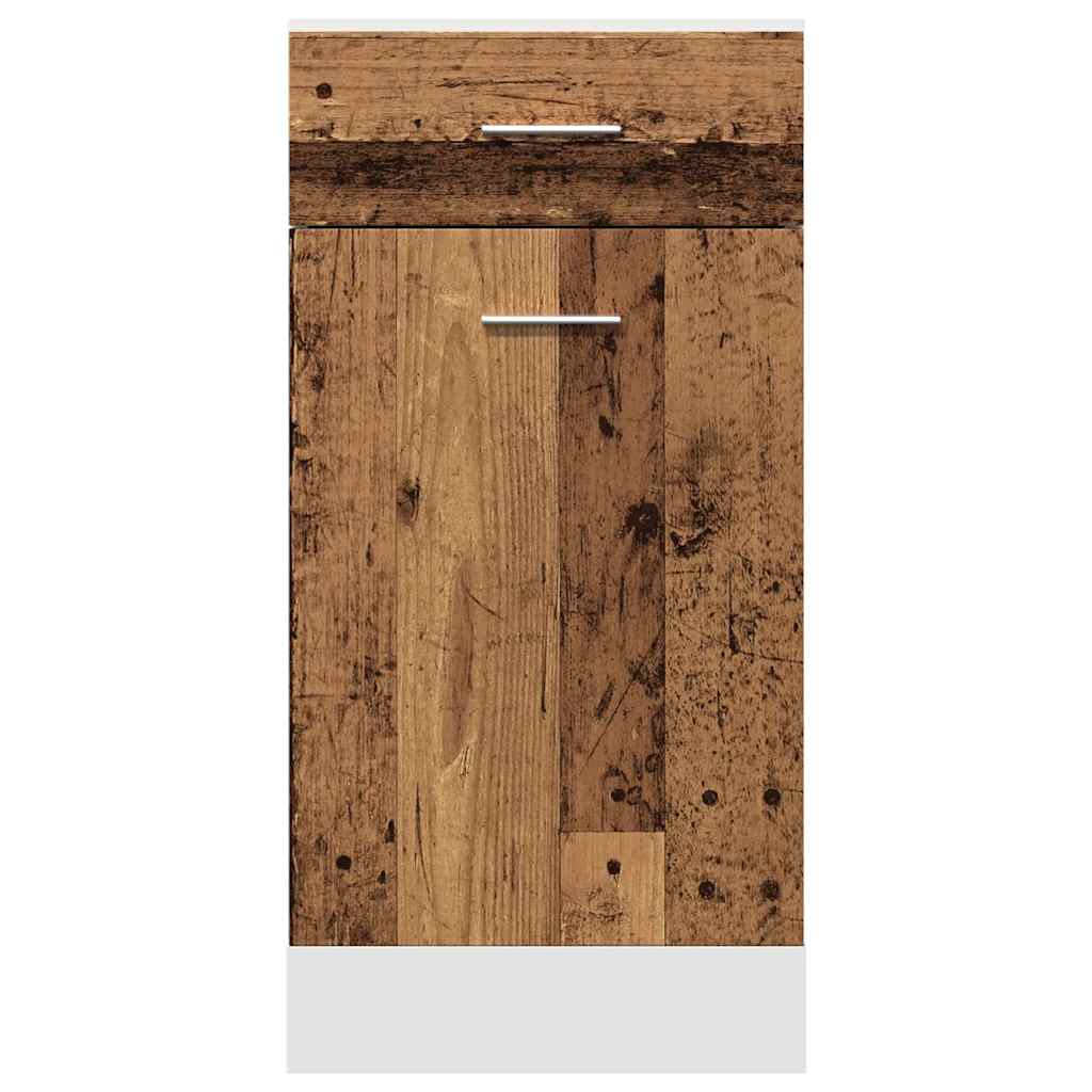 Unterschrank Lyon Weiß 60x46x81,5 cm Holzwerkstoff