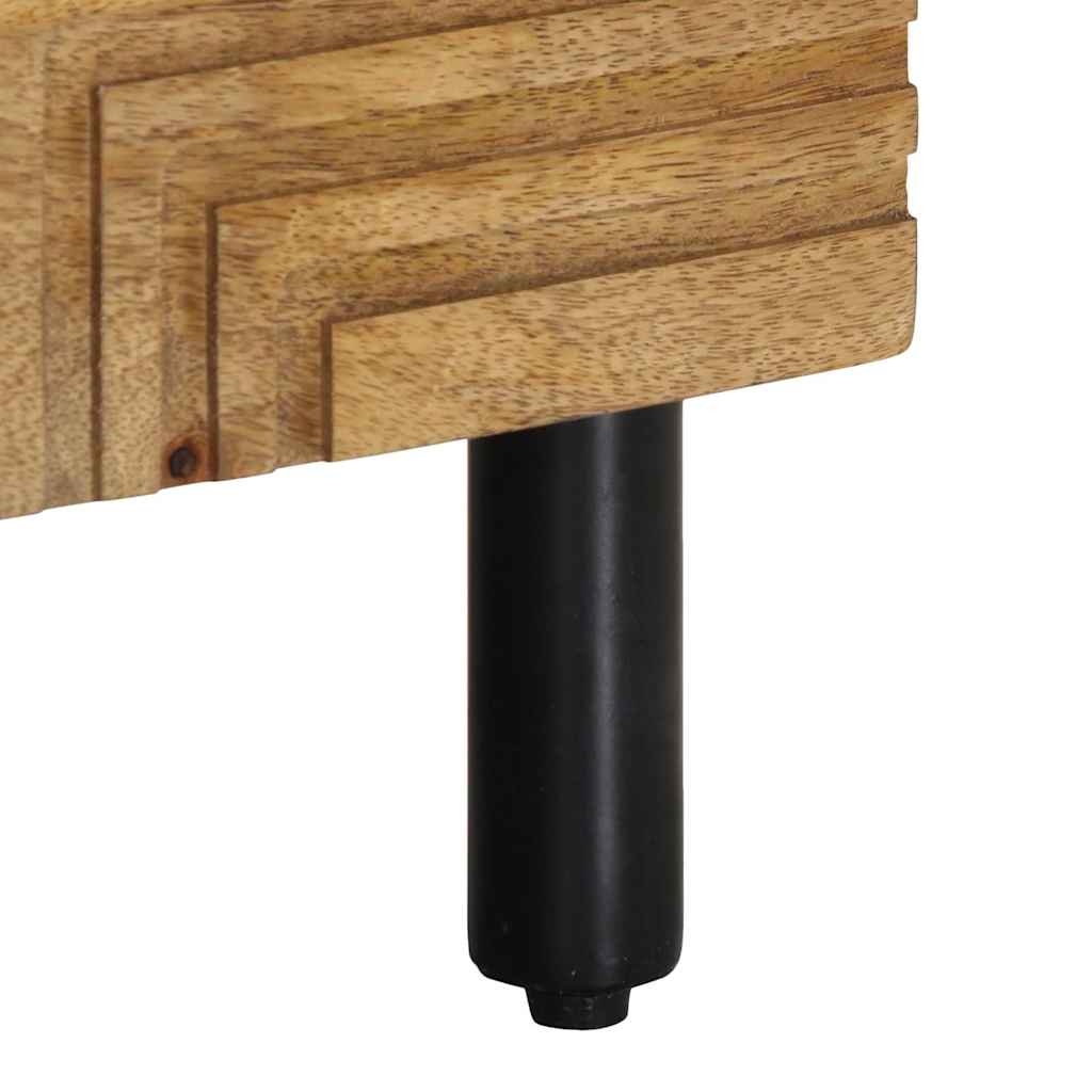 Bettschrank Braun 50 x 33 x 60 cm Massivholz Akazie