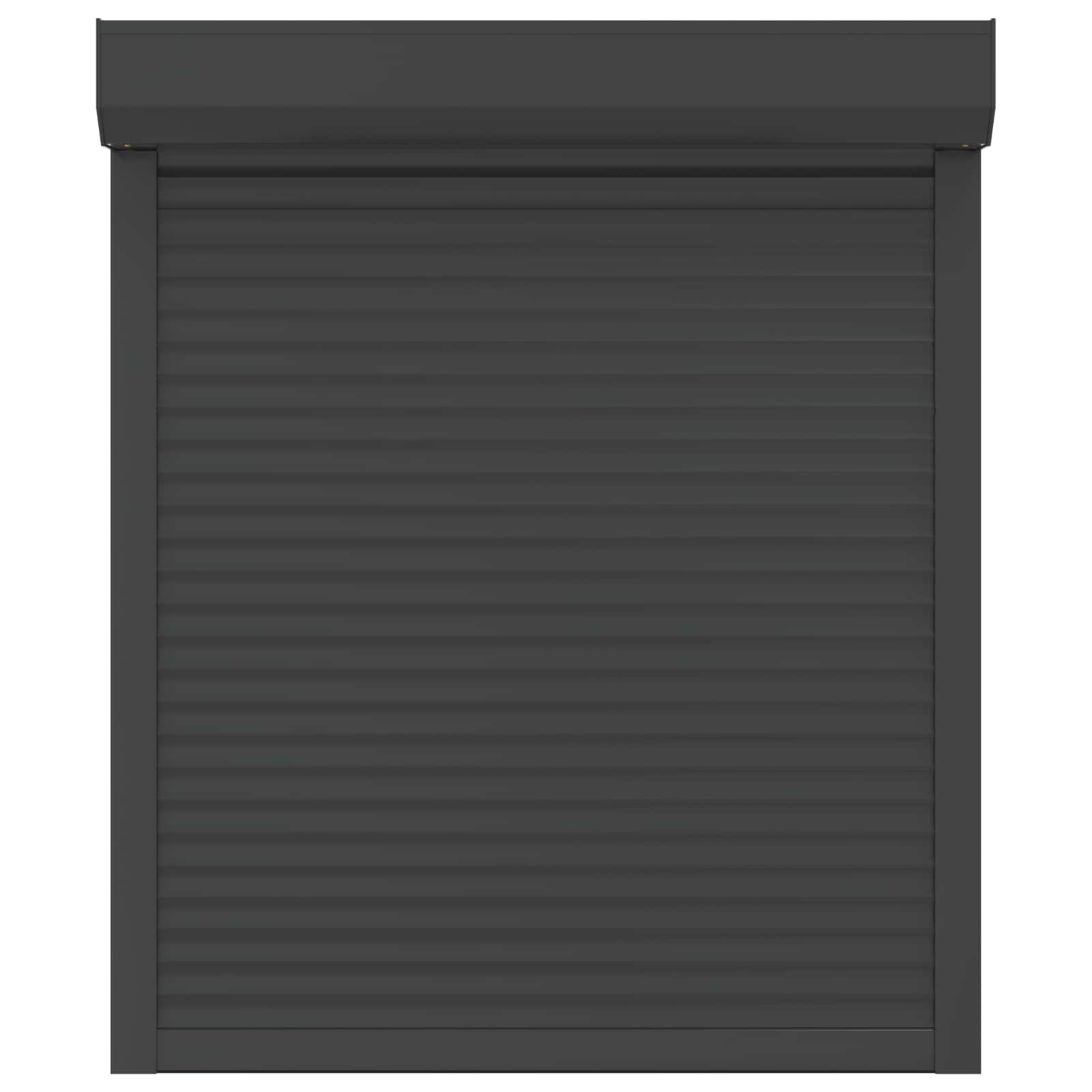 Rollladen Weiß 70 x 100 cm Aluminium und Polyurethan