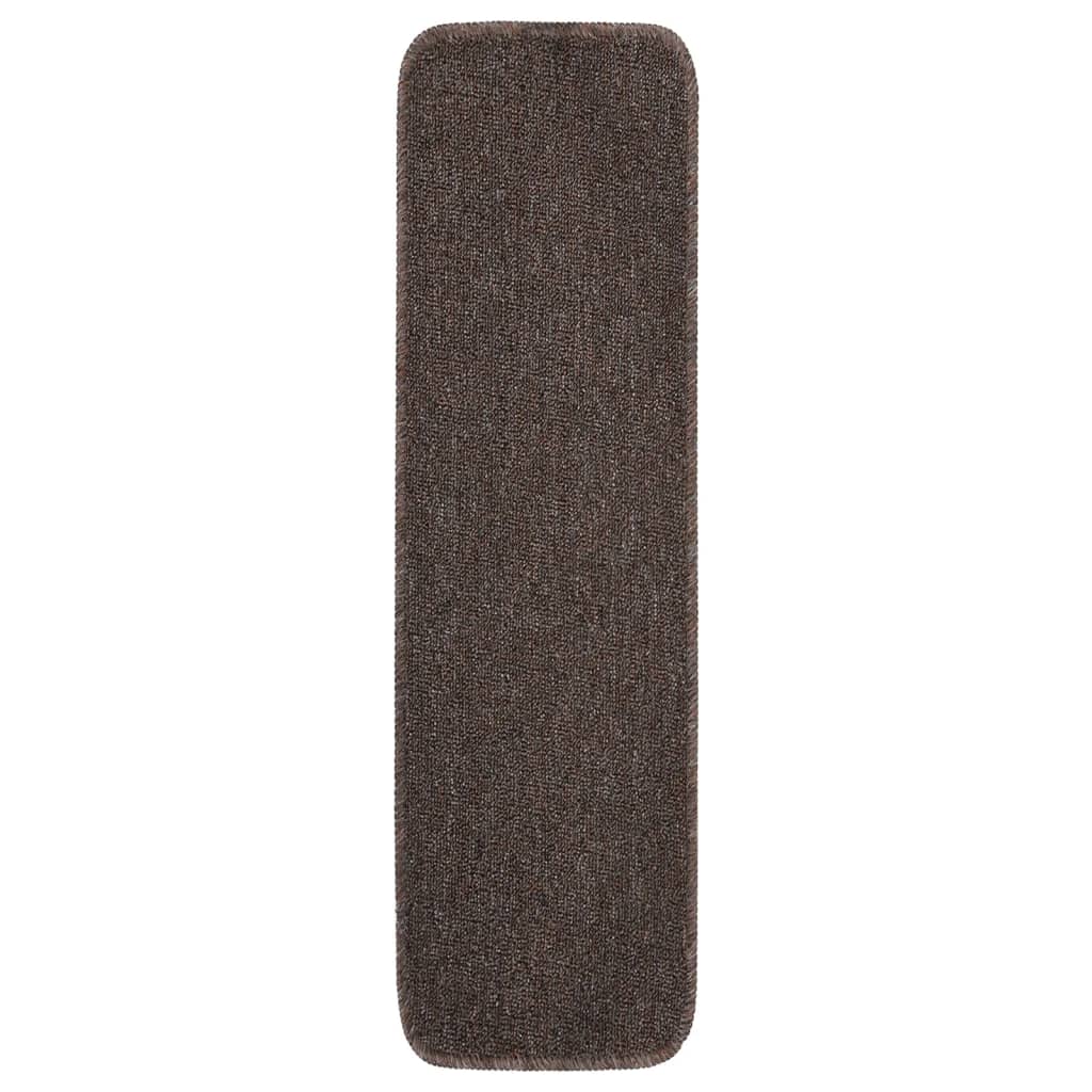 Antirutsch Stufenmatten 15 Stk. 60x25 cm Anthrazit Rechteckig