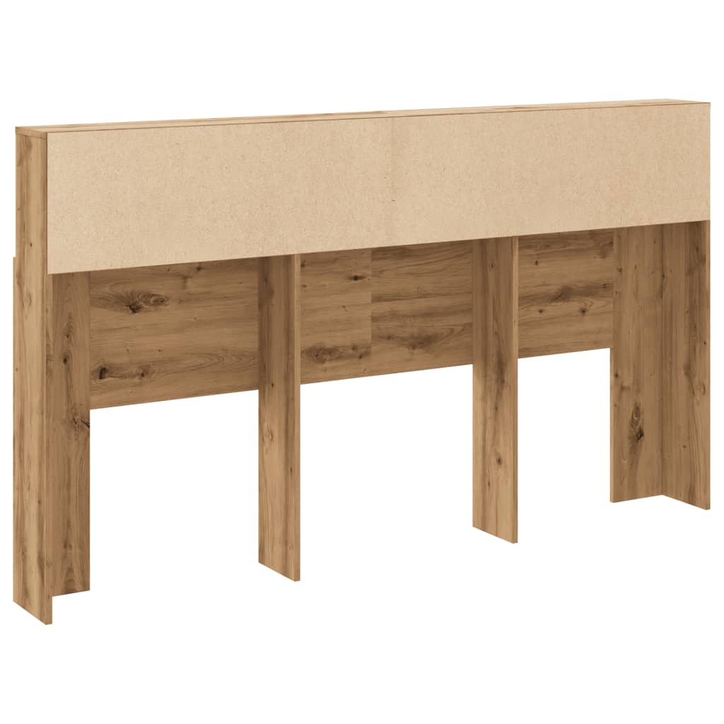 Bett-Kopfteil mit Ablagen Weiß 100x19x103,5 cm