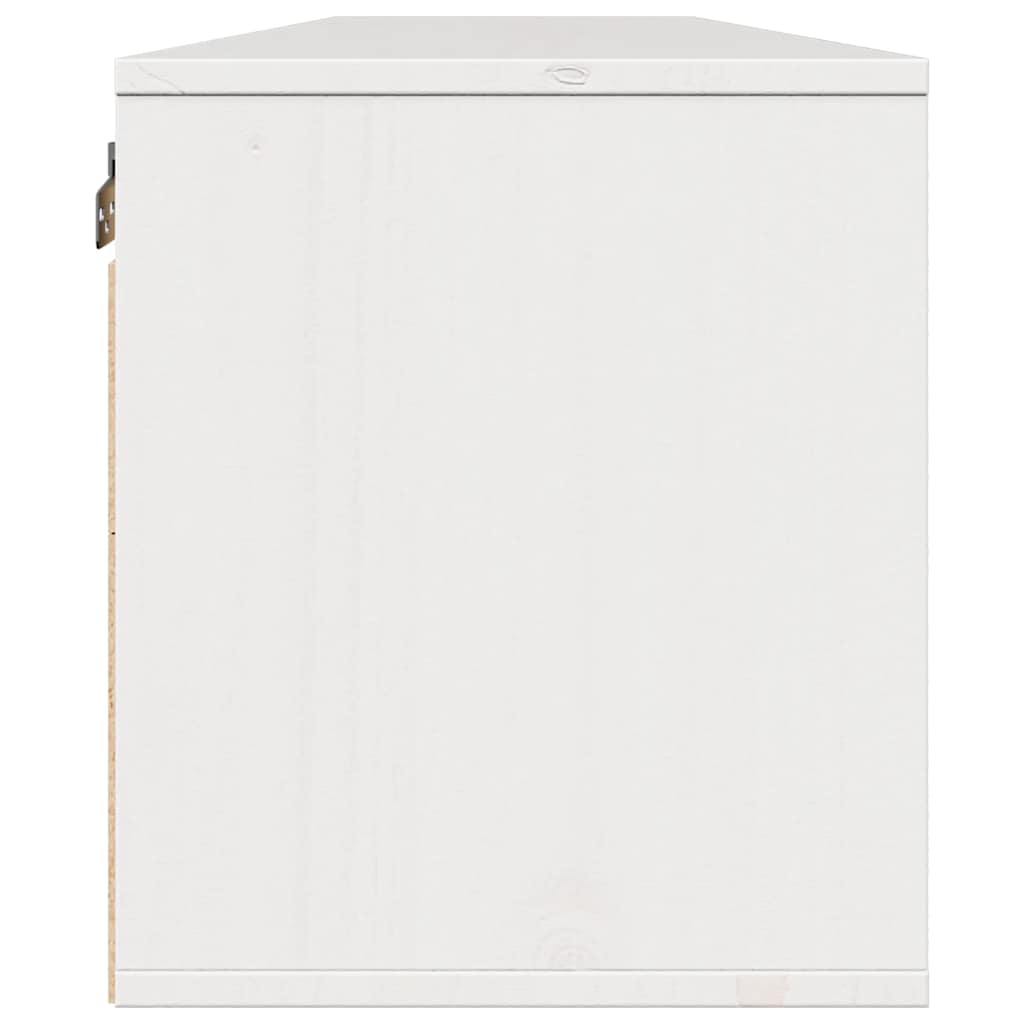Wandschrank 80x30x35 cm Massivholz Kiefer
