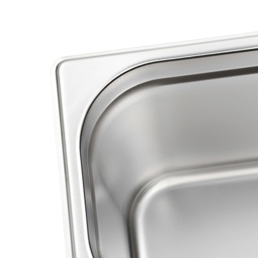Gastronormbehälter 12 Stk. GN 1/3 20 mm Edelstahl